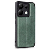 Xiaomi Redmi Note 13 Pro 5G Kılıf Flip Cover Kartlıklı Kapaklı Ultra İnce Şık Kılıf