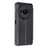 Xiaomi Redmi A3 4G Kılıf Flip Cover Kartlıklı Kapaklı Ultra İnce Şık Kılıf