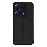 Xiaomi Poco M6 Pro 4G Kılıf Flip Cover Kartlıklı Kapaklı Ultra İnce Şık Kılıf