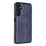 Samsung Galaxy A15 4G Kılıf Flip Cover Kartlıklı Kapaklı Ultra İnce Şık Kılıf