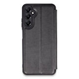 Samsung Galaxy A55 5G Kılıf Flip Cover Kartlıklı Kapaklı Ultra İnce Şık Kılıf