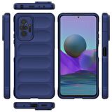 Xiaomi Redmi Note 10 Pro Kılıf Kamera Korumalı İçi Kadife Yumuşak Silikon Kapak + Ekran Koruma