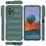 Xiaomi Redmi Note 10 Pro Kılıf Kamera Korumalı İçi Kadife Yumuşak Silikon Kapak + Ekran Koruma