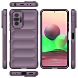 Xiaomi Redmi Note 10 Pro Kılıf Kamera Korumalı İçi Kadife Yumuşak Silikon Kapak + Ekran Koruma