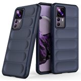 Xiaomi Mi 12T Pro Kılıf Kamera Korumalı İçi Kadife Yumuşak Silikon Kapak + Ekran Koruma