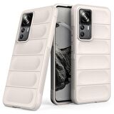 Xiaomi Mi 12T Pro Kılıf Kamera Korumalı İçi Kadife Yumuşak Silikon Kapak + Ekran Koruma