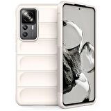 Xiaomi Mi 12T Pro Kılıf Kamera Korumalı İçi Kadife Yumuşak Silikon Kapak + Ekran Koruma