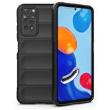 Xiaomi Redmi Note 11 Kılıf Kamera Korumalı İçi Kadife Yumuşak Silikon Kapak + Ekran Koruma