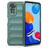 Xiaomi Redmi Note 11S Kılıf Kamera Korumalı İçi Kadife Yumuşak Silikon Kapak + Ekran Koruma