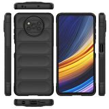Xiaomi Pocophone X3 Pro Kılıf Kamera Korumalı İçi Kadife Yumuşak Silikon Kapak + Ekran Koruma