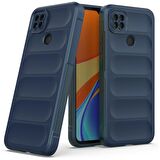 Xiaomi Redmi 9C Kılıf Kamera Korumalı İçi Kadife Yumuşak Silikon Kapak + Ekran Koruma
