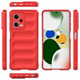 Xiaomi Poco X5 5G Kılıf Kamera Korumalı İçi Kadife Yumuşak Silikon Kapak + Ekran Koruma