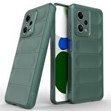 Xiaomi Poco X5 5G Kılıf Kamera Korumalı İçi Kadife Yumuşak Silikon Kapak + Ekran Koruma