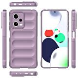 Xiaomi Poco X5 5G Kılıf Kamera Korumalı İçi Kadife Yumuşak Silikon Kapak + Ekran Koruma