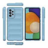 Samsung Galaxy A53 5G Kılıf Kamera Korumalı İçi Kadife Yumuşak Silikon Kapak + Ekran Koruma