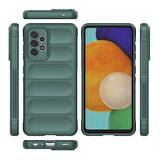 Samsung Galaxy A23 4G Kılıf Kamera Korumalı İçi Kadife Yumuşak Silikon Kapak + Ekran Koruma