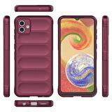 Samsung Galaxy A04 Kılıf Kamera Korumalı İçi Kadife Yumuşak Silikon Kapak + Ekran Koruma