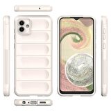 Samsung Galaxy A04 Kılıf Kamera Korumalı İçi Kadife Yumuşak Silikon Kapak + Ekran Koruma