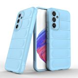 Samsung Galaxy A54 5G Kılıf Kamera Korumalı İçi Kadife Yumuşak Silikon Kapak + Ekran Koruma