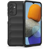 Samsung Galaxy M23 Kılıf Kamera Korumalı İçi Kadife Yumuşak Silikon Kapak + Ekran Koruma