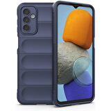 Samsung Galaxy M23 Kılıf Kamera Korumalı İçi Kadife Yumuşak Silikon Kapak + Ekran Koruma