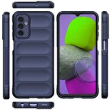 Samsung Galaxy M23 Kılıf Kamera Korumalı İçi Kadife Yumuşak Silikon Kapak + Ekran Koruma