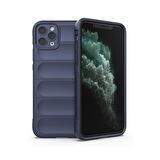 Samsung Galaxy A03S Kılıf Kamera Korumalı İçi Kadife Yumuşak Silikon Kapak + Ekran Koruma