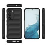 Samsung Galaxy S23 Plus Kılıf Kamera Korumalı İçi Kadife Yumuşak Silikon Kapak + Ekran Koruma