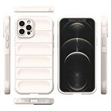 Apple iPhone 14 Pro Max Kılıf Kamera Korumalı İçi Kadife Yumuşak Silikon Kapak + Ekran Koruma