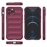 Apple iPhone 14 Pro Kılıf Kamera Korumalı İçi Kadife Yumuşak Silikon Kapak + Ekran Koruma