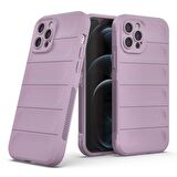 Apple iPhone 13 Pro Max Kılıf Kamera Korumalı İçi Kadife Yumuşak Silikon Kapak + Ekran Koruma