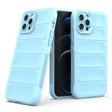 Apple iPhone 11 Pro Kılıf Kamera Korumalı İçi Kadife Yumuşak Silikon Kapak + Ekran Koruma
