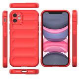 Apple iPhone 11 Kılıf Kamera Korumalı İçi Kadife Yumuşak Silikon Kapak + Ekran Koruma