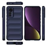 Xiaomi Mi 12 Lite Kılıf Kamera Korumalı İçi Kadife Yumuşak Silikon Kapak + Ekran Koruma