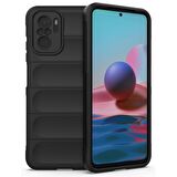 Xiaomi Redmi Note 10S Kılıf Kamera Korumalı İçi Kadife Yumuşak Silikon Kapak + Ekran Koruma