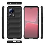 Xiaomi Mi 13 Lite Kılıf Kamera Korumalı İçi Kadife Yumuşak Silikon Kapak + Ekran Koruma