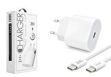 Casper VIA E4 Uyumlu SG66 35W Pd Type-C to Type-C Hızlı Şarj Aleti