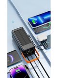 Redmi Note 10S Uyumlu 80.000 Mah LED Işıklı Powerbank Şarj Aleti