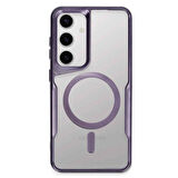 Samsung Galaxy S24 Kılıf Boyi Magsafe Silikon Kapak + Ekran Koruma + Kablo Koruma