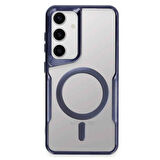 Samsung Galaxy S24 Kılıf Boyi Magsafe Silikon Kapak + Ekran Koruma + Kablo Koruma