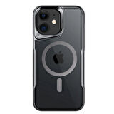 Apple İphone 12 Kılıf Boyi Magsafe Silikon Kapak + Ekran Koruma + Kablo Koruma
