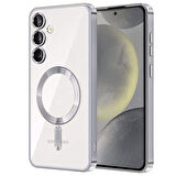 Samsung Galaxy S23 Kılıf Kross Magneticsafe Kapak + Ekran koruma + Kablo Koruma 