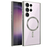 Samsung Galaxy S24 Ultra Kılıf Kross Magneticsafe Kapak + Ekran koruma + Kablo Koruma 