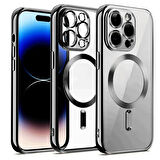 Apple İphone 12 Pro Kılıf Kross Magneticsafe Kapak + Ekran koruma + Kablo Koruma 