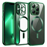 Apple İphone 12 Pro Kılıf Kross Magneticsafe Kapak + Ekran koruma + Kablo Koruma 