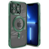 Apple İphone 15 Pro Kılıf Kross Magneticsafe Kapak + Ekran koruma + Kablo Koruma 