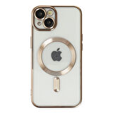 Apple İphone 14 Plus Kılıf Kross Magneticsafe Kapak + Ekran koruma + Kablo Koruma 