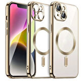 Apple İphone 15 Kılıf Kross Magneticsafe Kapak + Ekran koruma + Kablo Koruma 