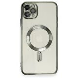 Apple İphone 11 Pro Max Kılıf Kross Magneticsafe Kapak + Ekran koruma + Kablo Koruma 