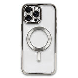 Apple İphone 16 Pro Kılıf Kross Magneticsafe Kapak + Ekran koruma + Kablo Koruma 